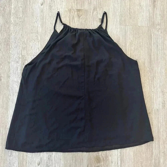 Womens Naif Black Tank Top - XL - Picture 4 of 6